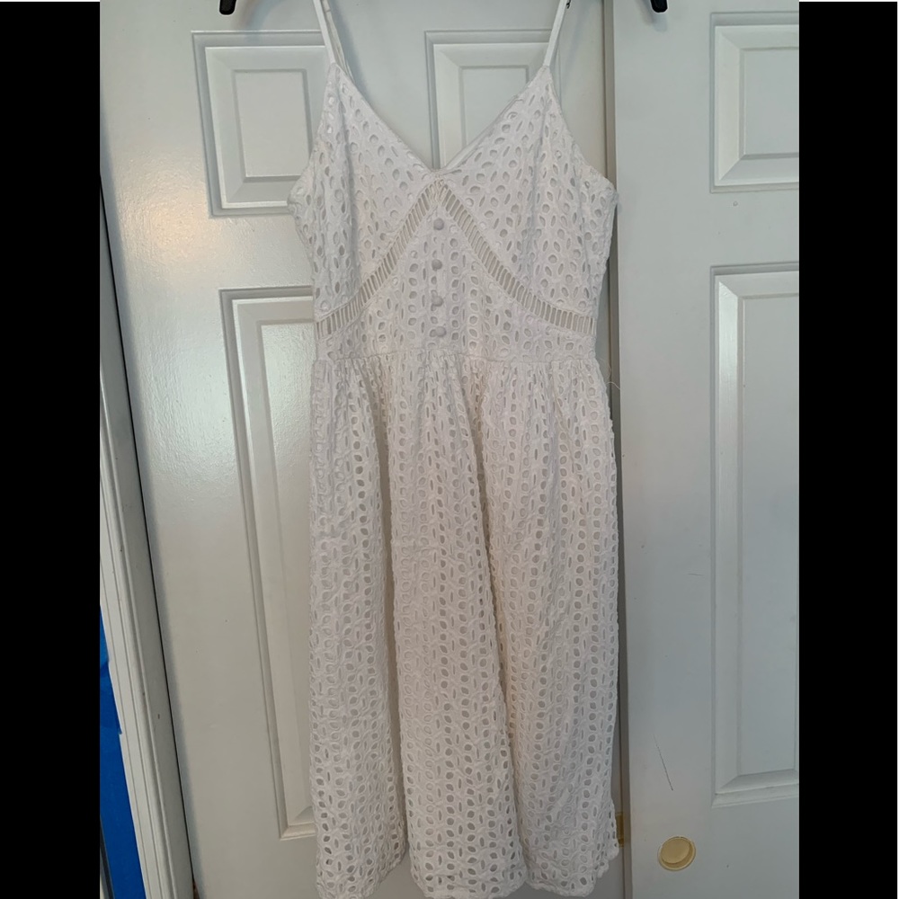 White dress